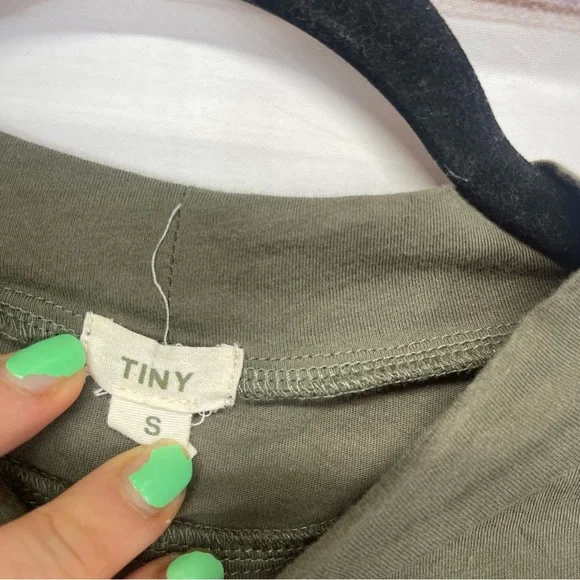 Anthropologie Tiny Helen Eyelet Sleeve Top - Picture 4 of 6